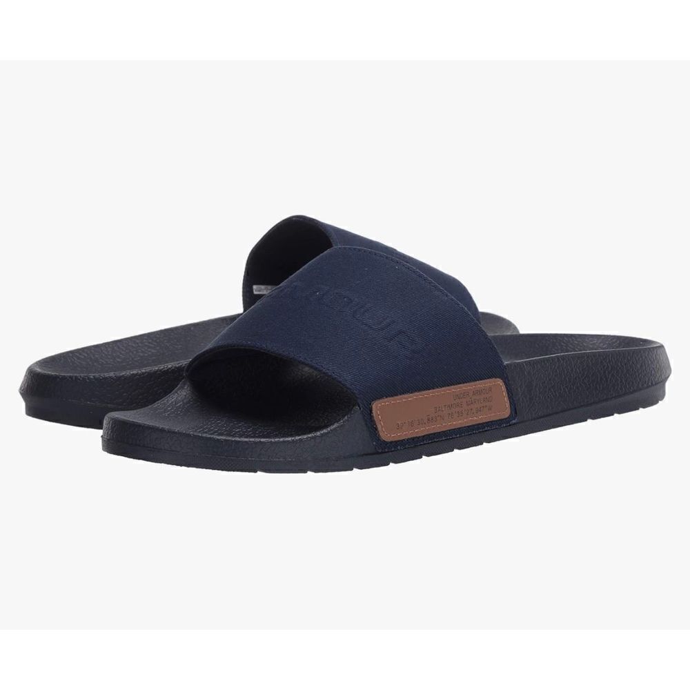 Under Armour Core Remix Canvas Slide Sandal